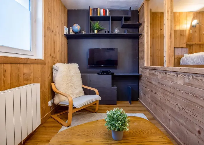 Apartment Le Cry - Cosy 2pax - Free Parking - 5mn Center Chamonix